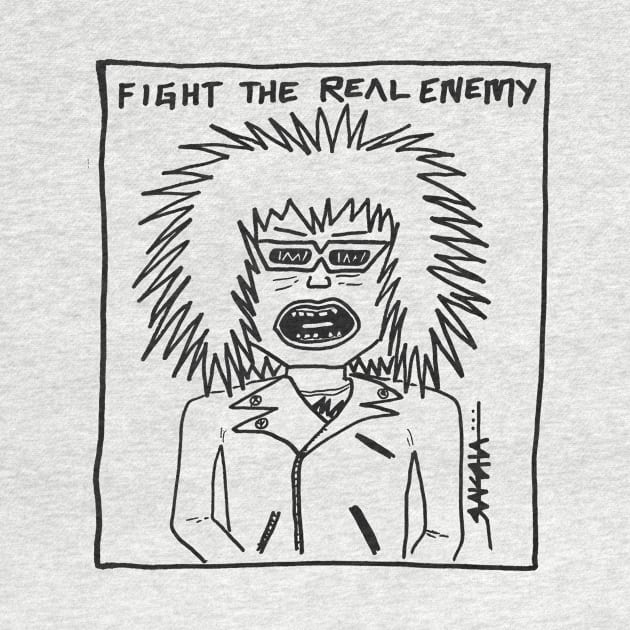 Fight The Real Enemy by Raksha